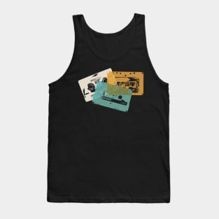 Retro cassette Tank Top